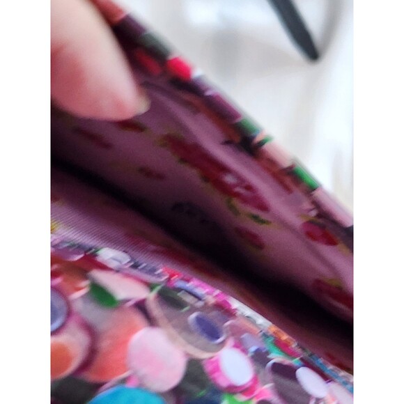 NWT Betsey Johnson Crossbody Rainbow Xodanie Handbag Purse Patent Leather Bow - Picture 8 of 14